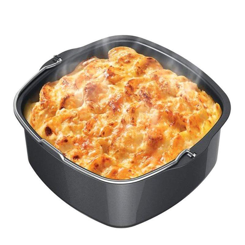 Non-Stick Air Fryer Cake Barrel Baking Pan Oven Frying Roasting Basket for