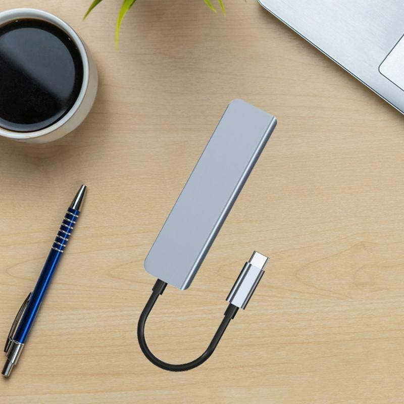 Upgrade New 5-in-1 Type C USB3.0 2.0 Solid State Disk Hub Multi-Function SSD