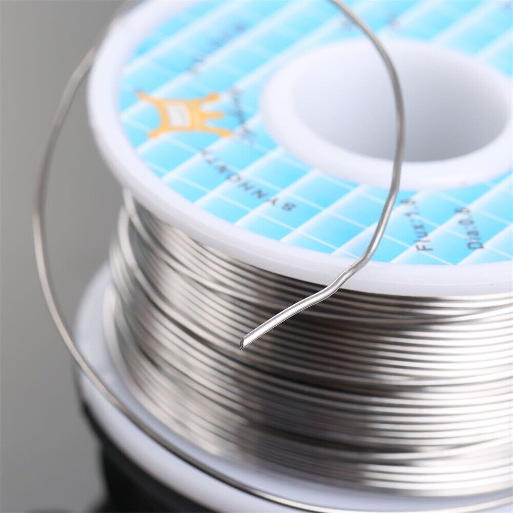 Tin Lead 0.8mm Solder Soldering Welding Iron Wire Reel No Spattering 100g 1pc