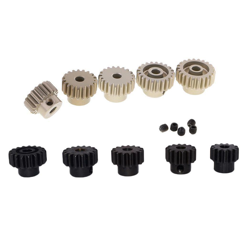Professional 5mm + 3.175mm gear for motor Pinion Multiple  /8 Car DIY