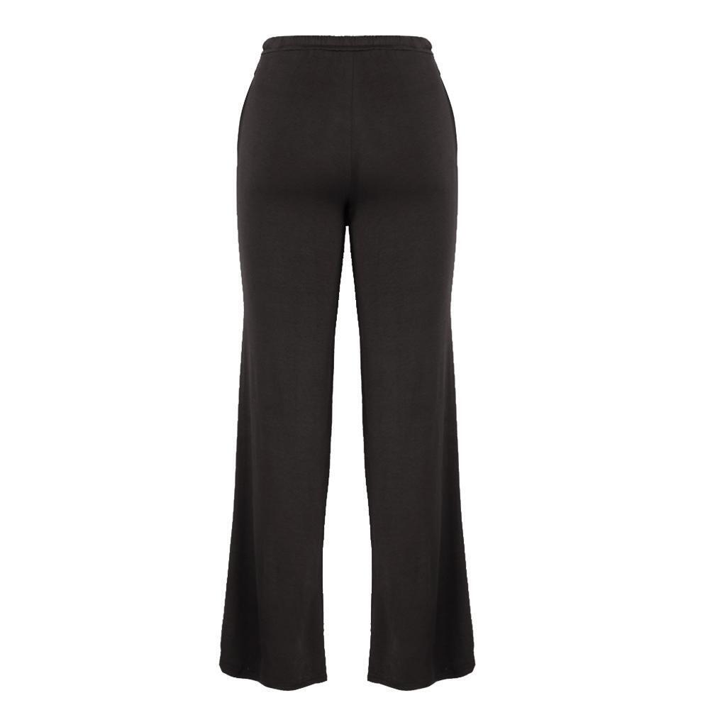 Loose Yoga Pants Elastic Women Sports Exercise Running Trousers (Black XL)