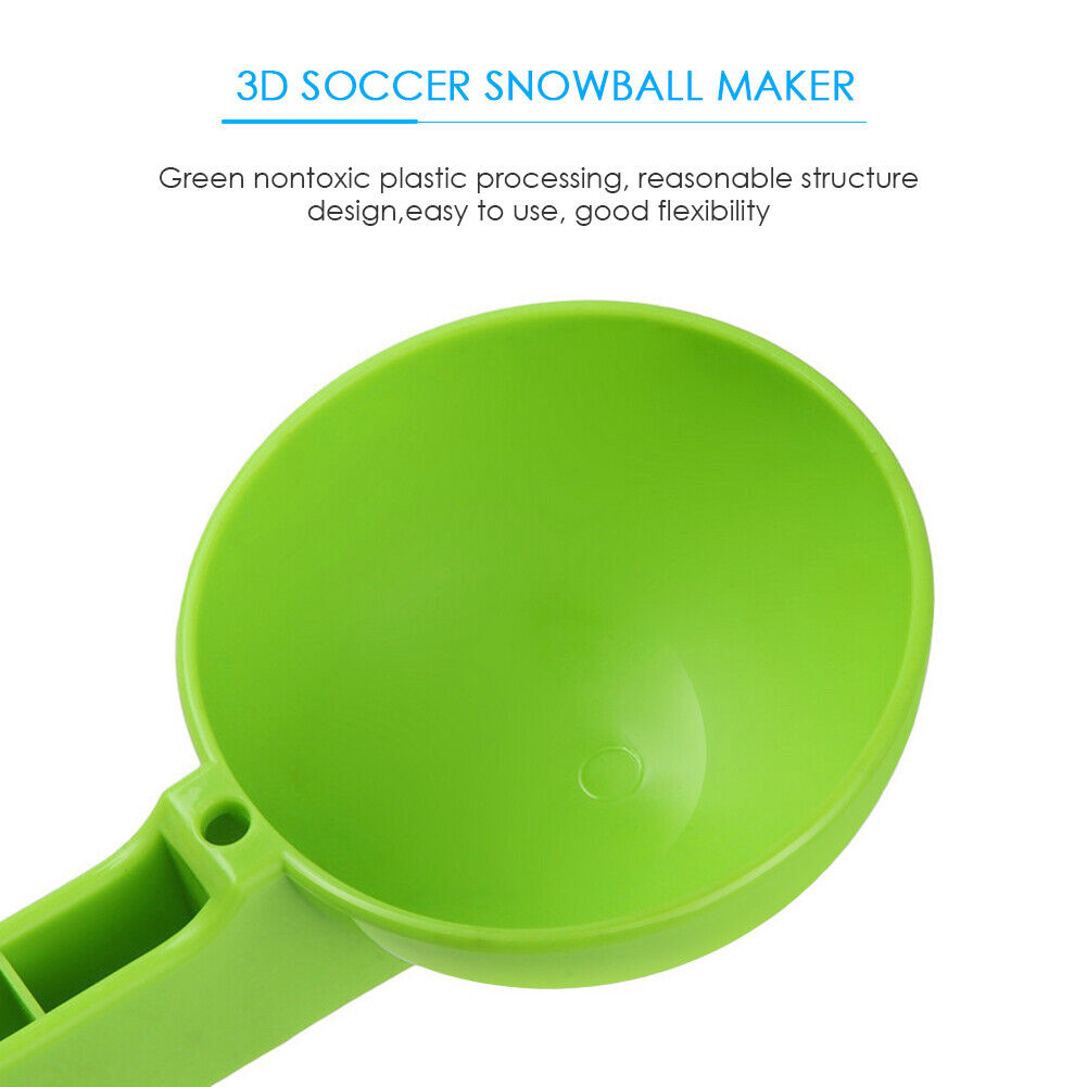 Snowball Clip Plastic Snow Ball Maker Mold for Outdoor Sports Tool Random