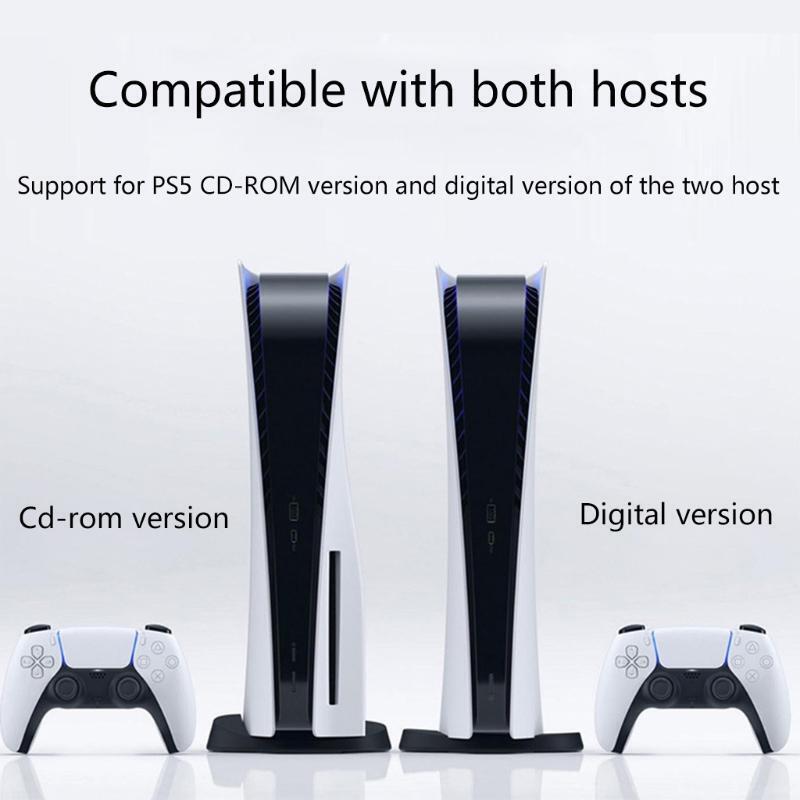 Charging Dock Station for PS5 Vertical Stand with Headset Holder