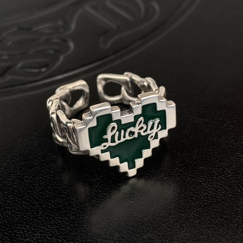 Lovely Cute Finger Ring Adjustable Open Rings Mosaic Heart Finger Band Ring