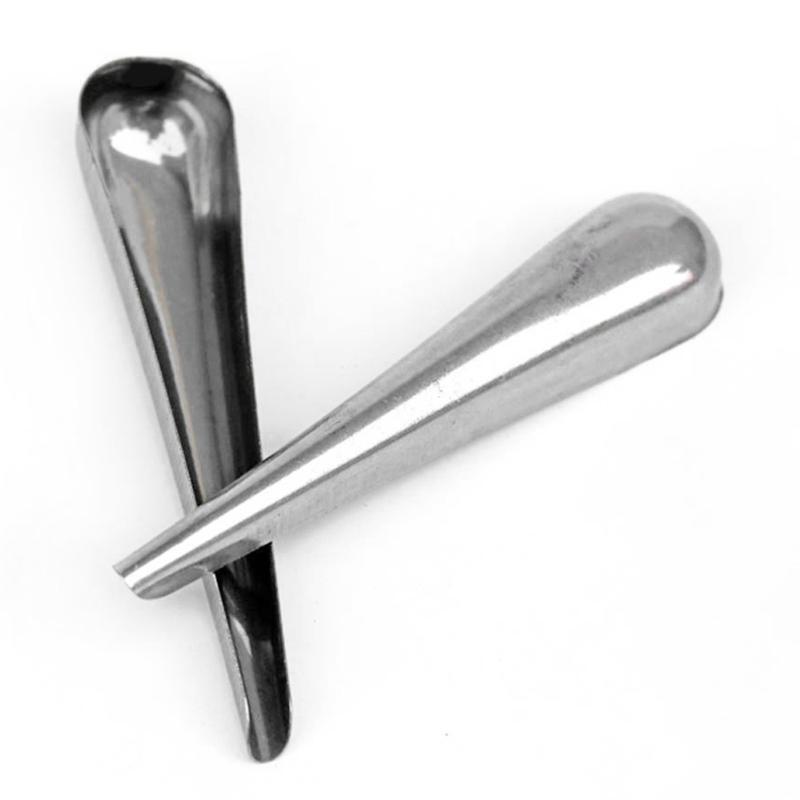 Bird Pointed Seed Dispenser Feeding Spoon Stainless Steel Parrot Feeder Supplies