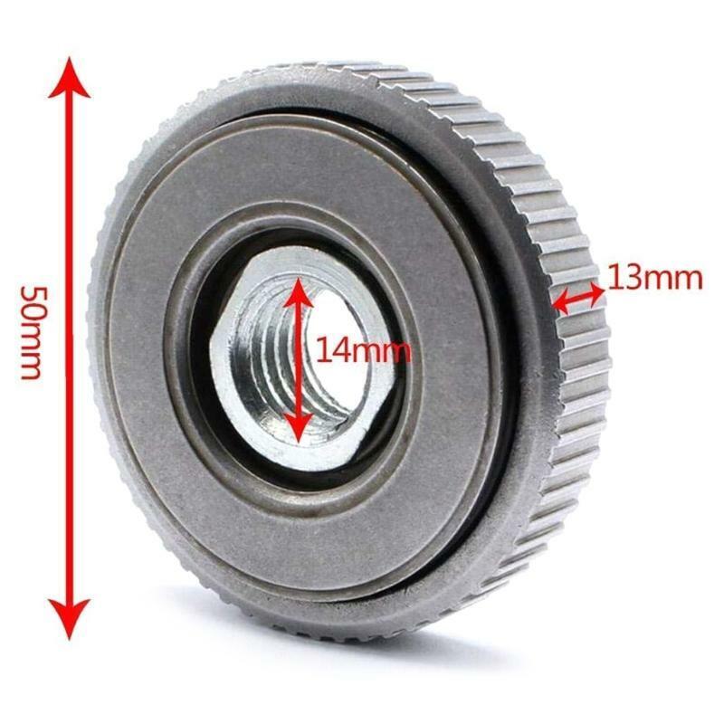 2pcs M14 Thread Angle Grinder Accessories Inner Outer Flange Nut Replacement