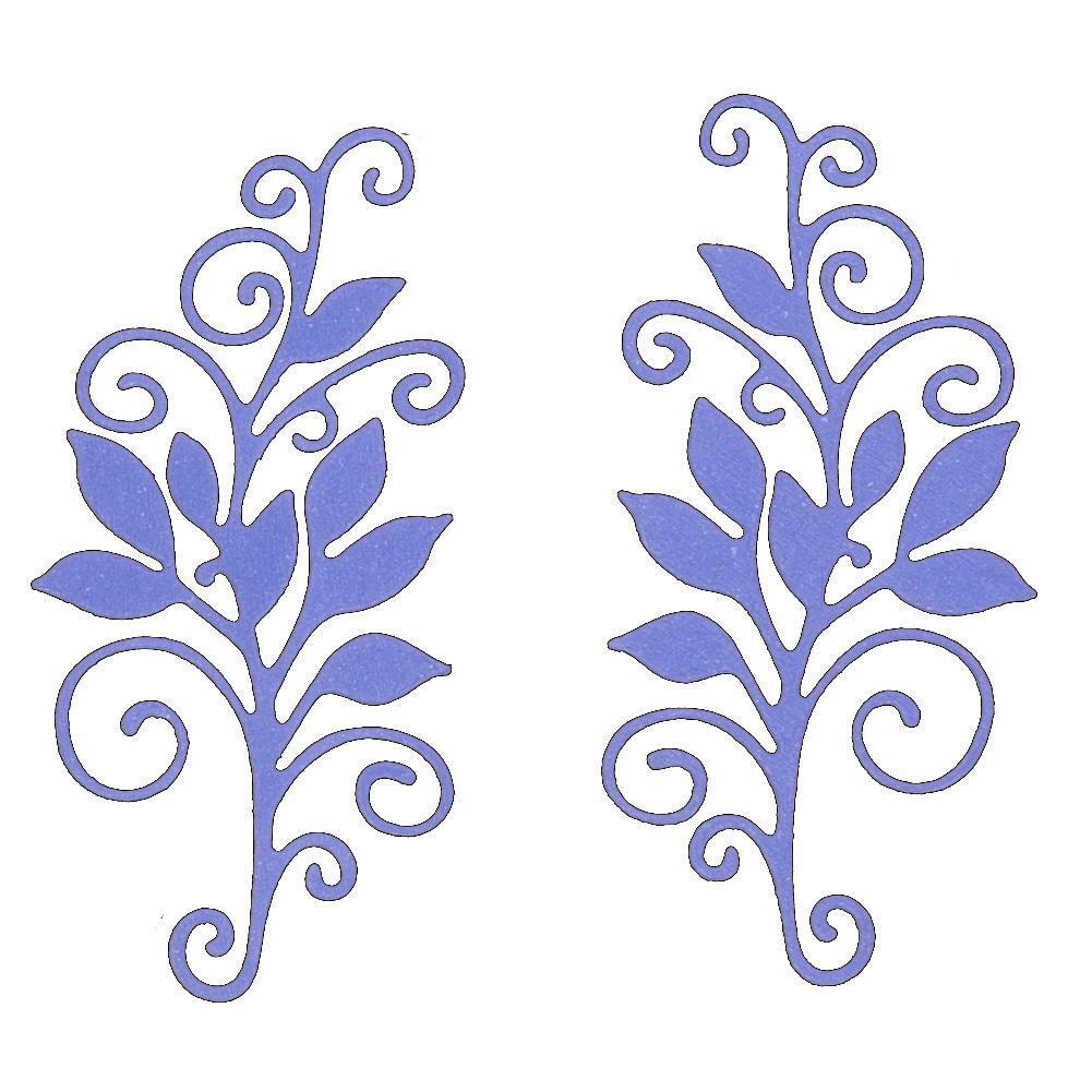 2pcs DIY Scrapbooking Die Card Metal Steel Flower Cutting Dies Stencils
