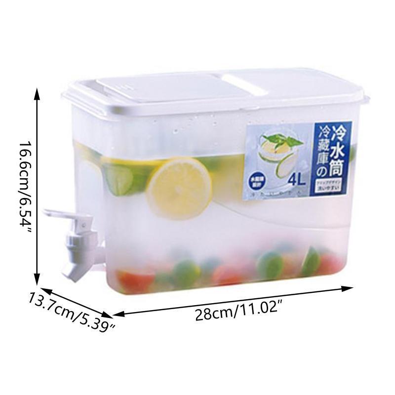 Refrigerator Cold Kettles with Faucet in Refrigerator Large Capacity PP Material