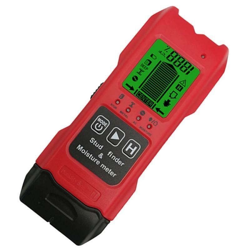 Wooden Metal Stud Sensor Locator Beam Finders Edge Center Finding w/ LCD Disply