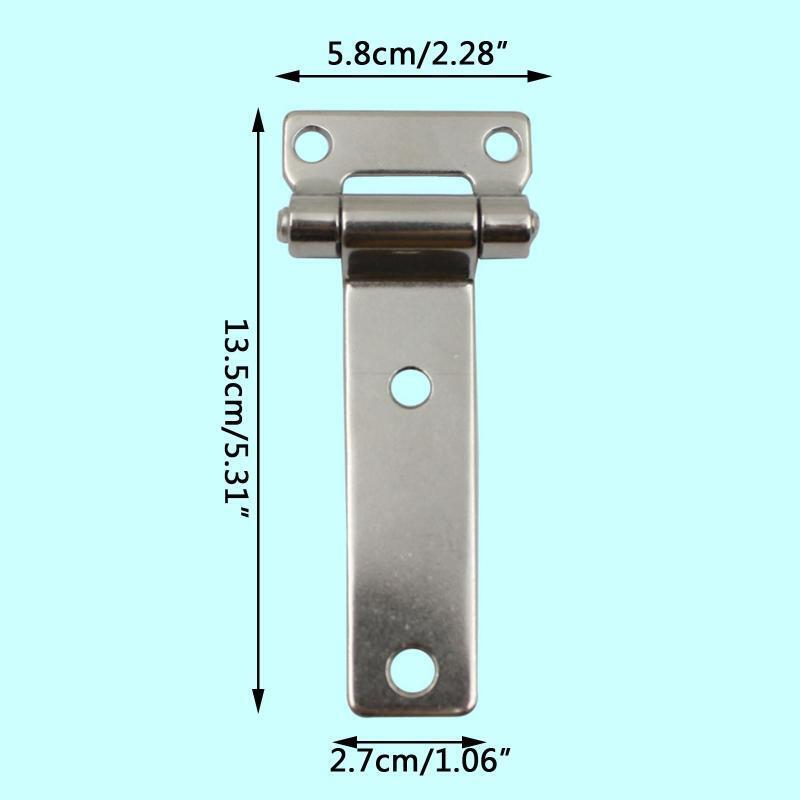 2pcs T Type Container Hinges for Marine Boat Yacht Accessories 135x58x27mm