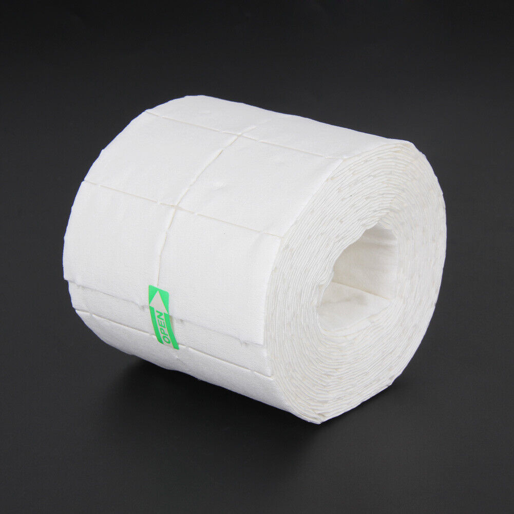 300pcs Nail Wipe Cotton Pads Nail Manicure Polish Remover Cleaner Paper