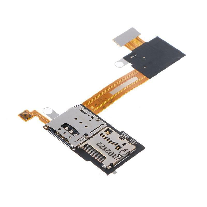 Sim Card TF Card Slot Holder Flex Cable For Sony Xperia M2 S50H D2303 D2305