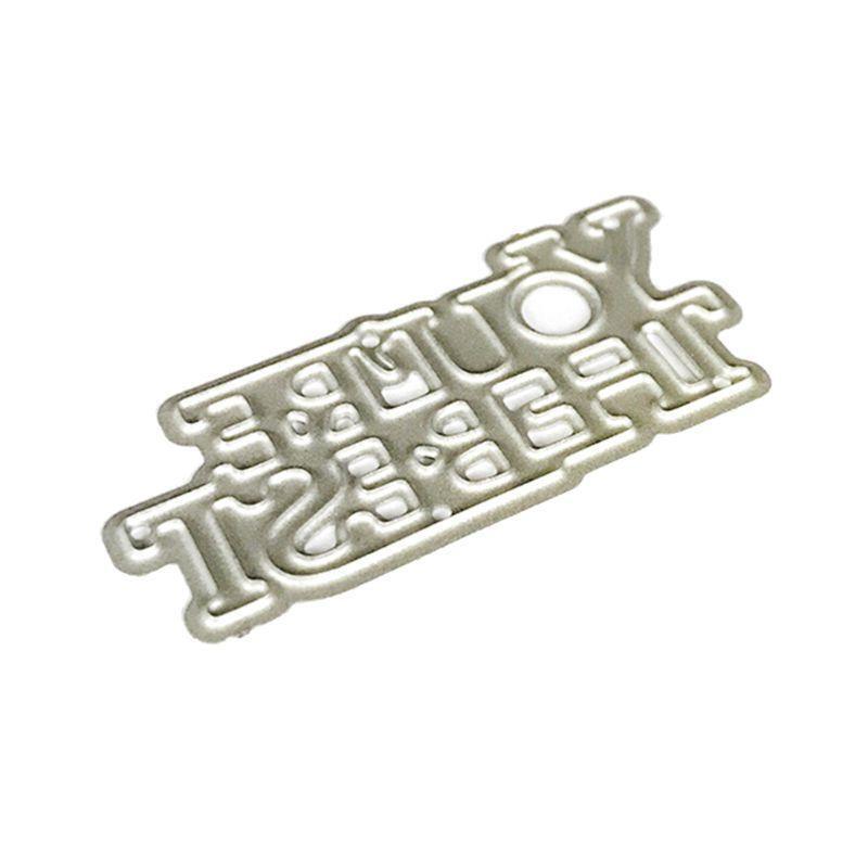 You Are the Best Metal Cutting Dies Stencil Scrapbooking DIY Album Stamp Paper