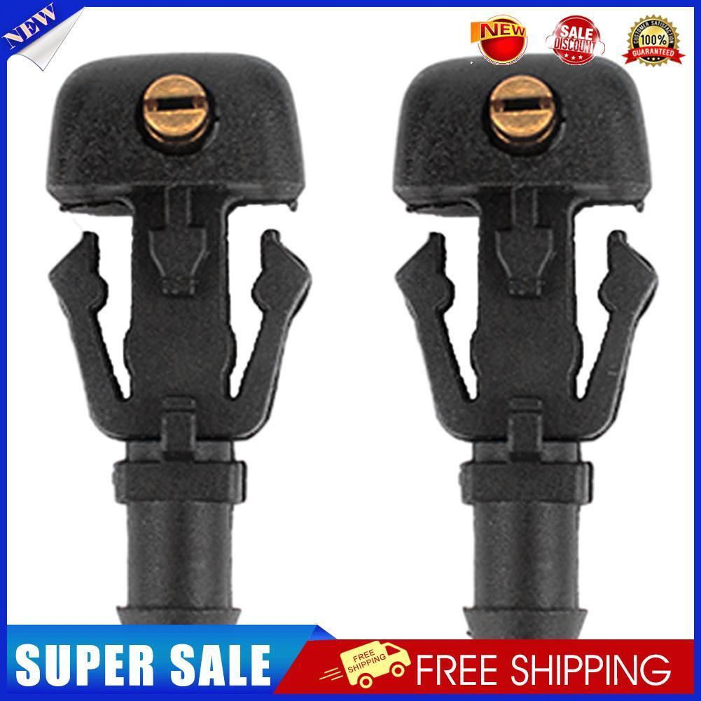 1 Pair Windshield Washer Fluid Jet Nozzle for Ford F-150 Flex 3W7Z17603AA