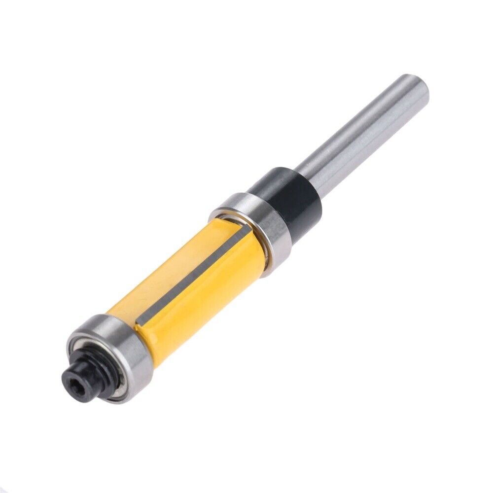 1/4" Shank Bearing Flush Trim Pattern Woodworking Milling Router Bit Cutter Tool