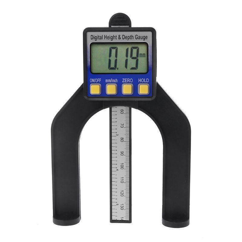 Digital Height & Depth Gauge for Hand Router Table w Magnetic Feet Self Standing