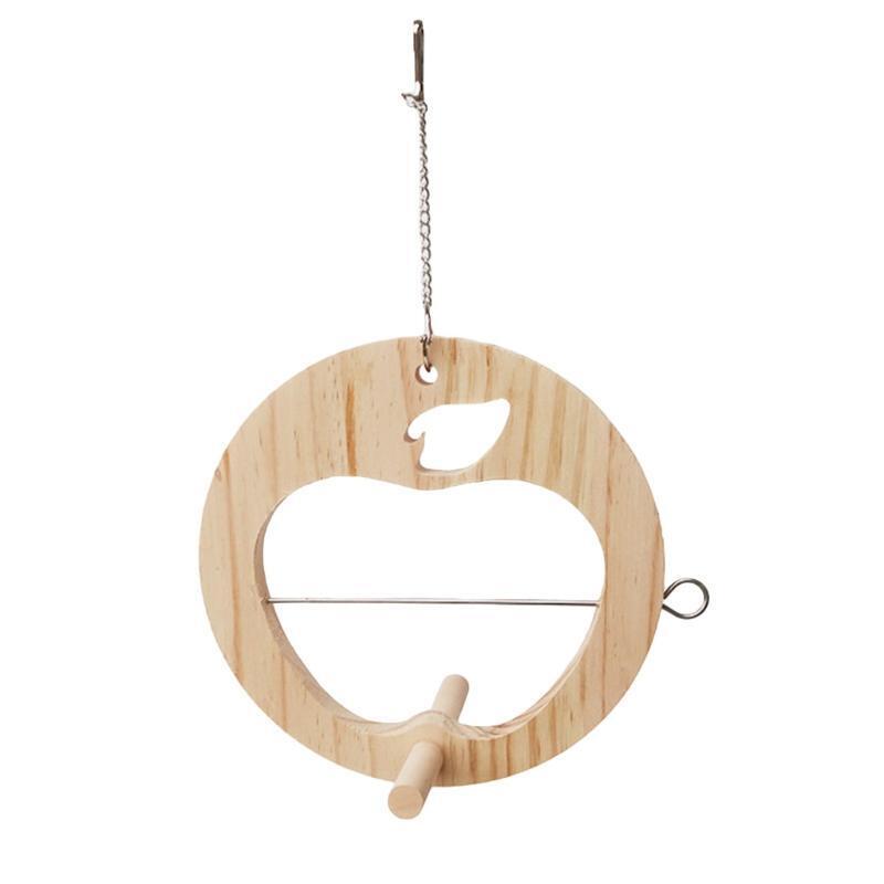 Bird Food Holder with Perch Parrot Vegetable/Fruit Feeder Hanging Treat Skewer