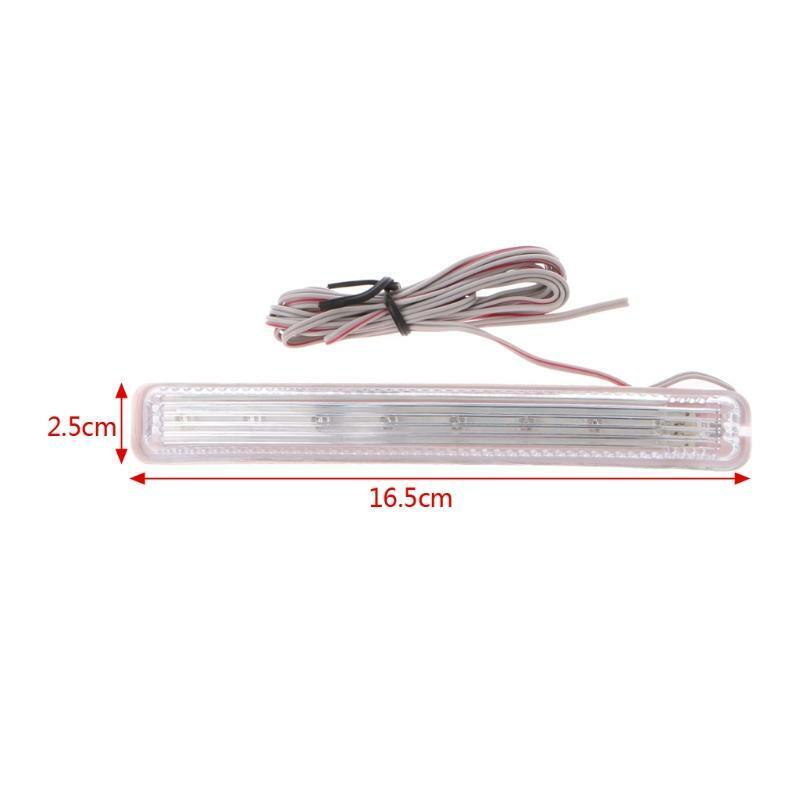 1 Pair 12V Car Auto 9 Amber LED Side Door Mirror Soft Turn Signal Light