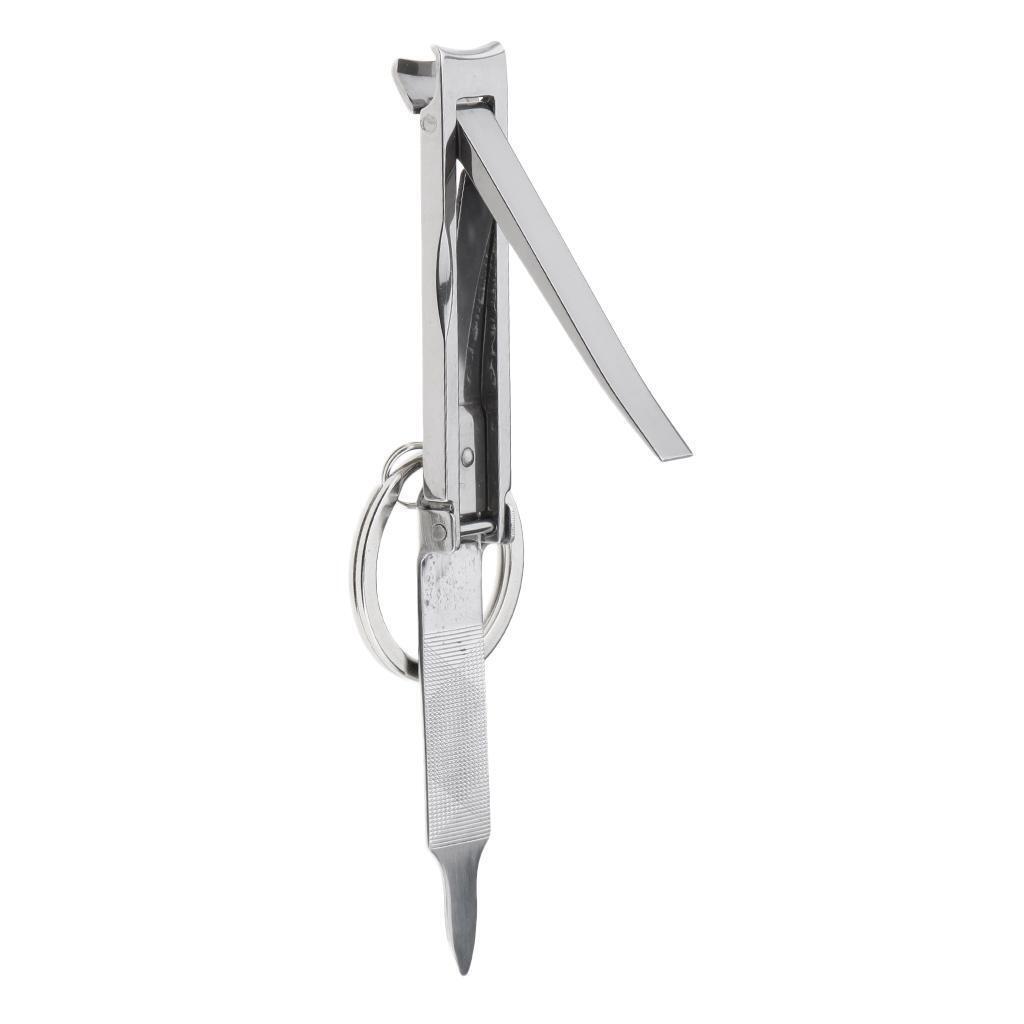 Folding Nail  Fingernail And Toenail Cutter Stainless Steel