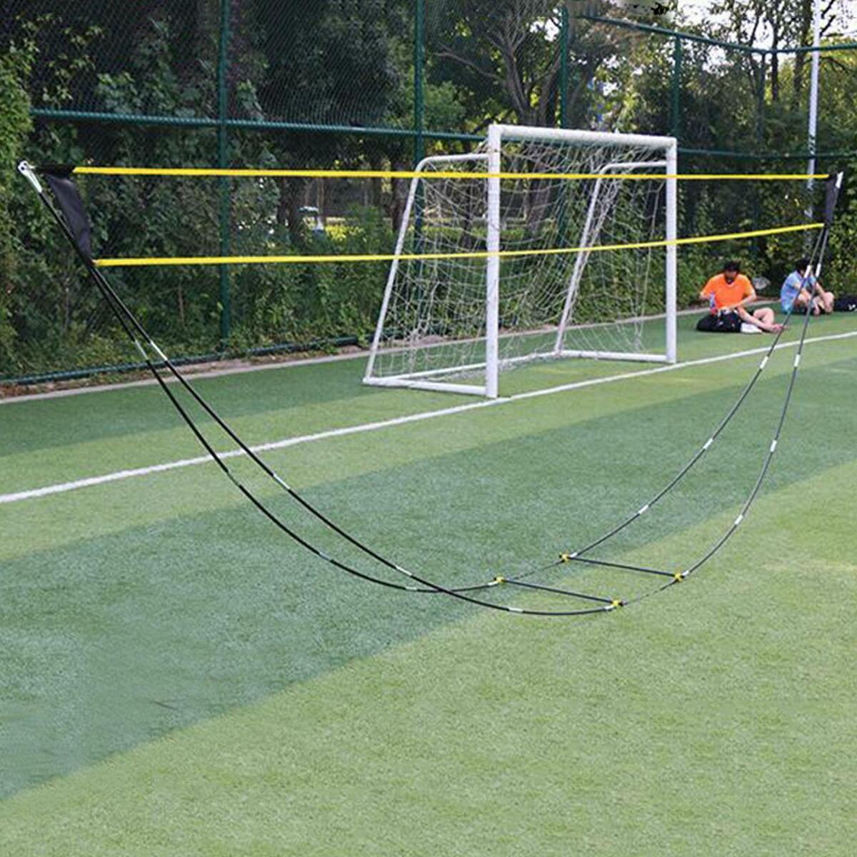 Badminton  Setup Foldable with carry pouch for Outdoor/ Court