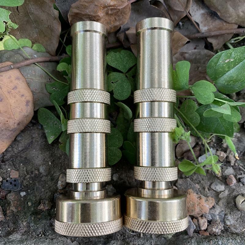 Spray Nozzle Sprinkler Car Wash Lawn WaterNozzle Adjustable Brass Sprinkler
