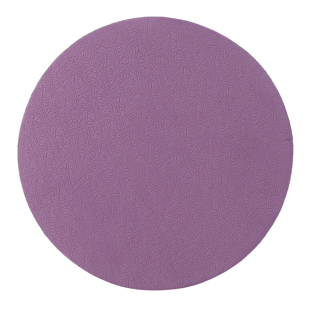 1 Pair Plank Workout Round Knee Pad Fitness Push-ups Yoga Mats (Purple)