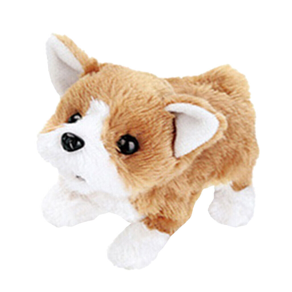 Lovely Electric  Electronic Pet Welsh Corgi Dog Puppy Birthday Gift