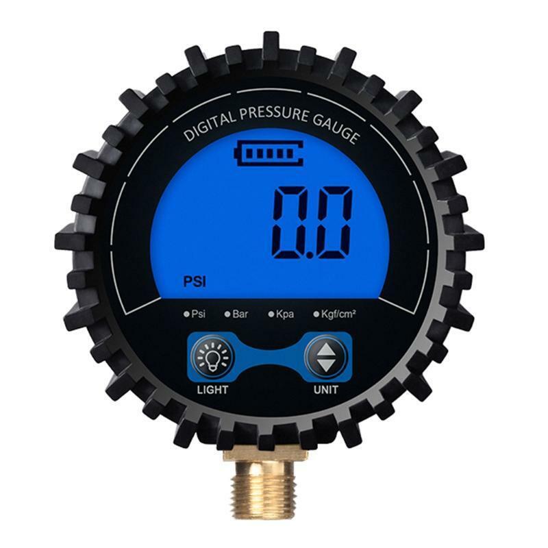 Digital Gas Pressure Gauge with M11 Bottom Connector Rang to 200psi Accuracy 1%