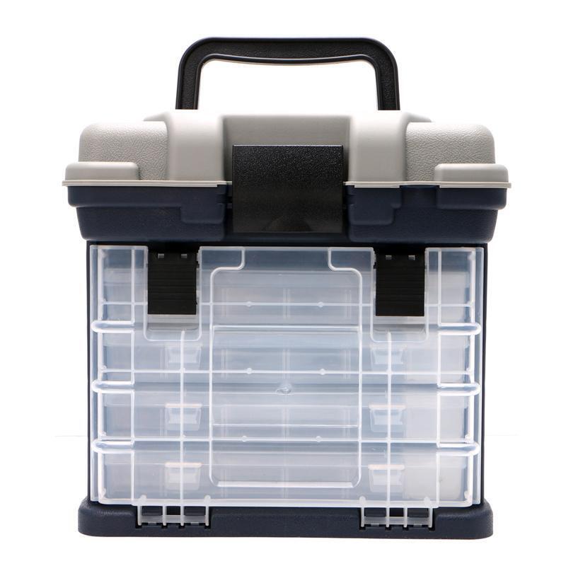5 Layer Fishing Tackle Box Plastic Handle Fishing Box Carp Fishing Tools