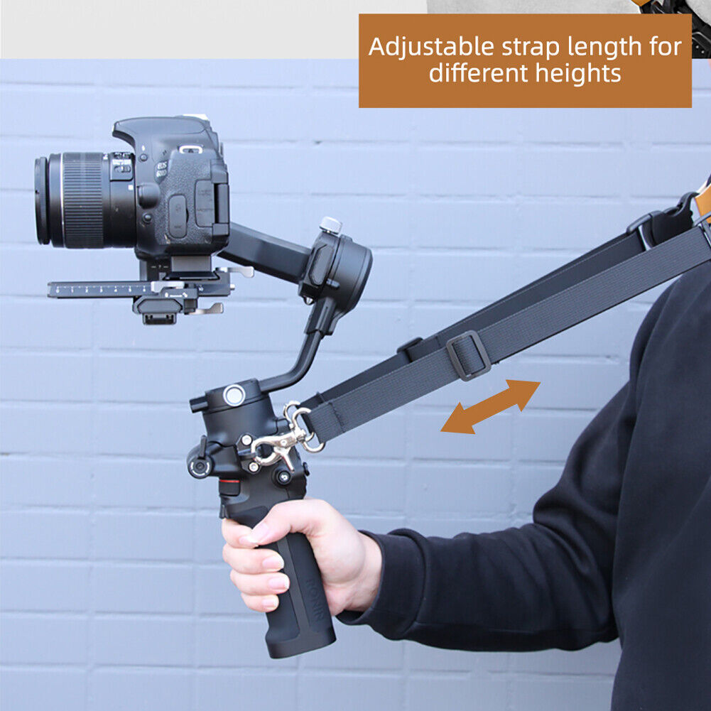 Dual Quick Side Release Buckle Shoulder Strap for DJI RSC 2 RS 2 Ronin SC S