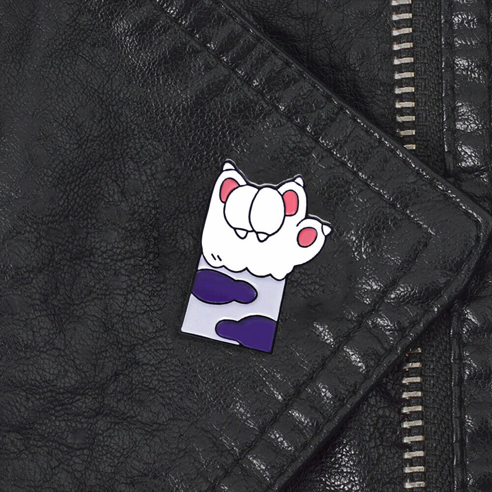 Cartoon Cat Paw Enamel Pin Lapel Brooch Collar Badges Jewelry (Style 3)