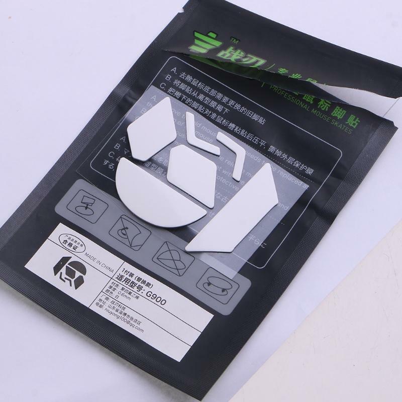 1Set Rounded Curved Edges Mouse Feet Mouse Skates Pads for logitech G900 Mouse
