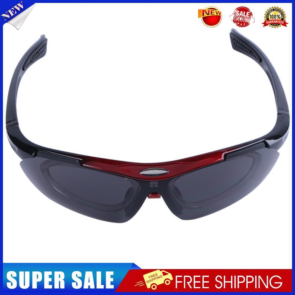 Red Women Cycling Glasses Bike Bicycle Sunglasses Motorcycle Eyewear