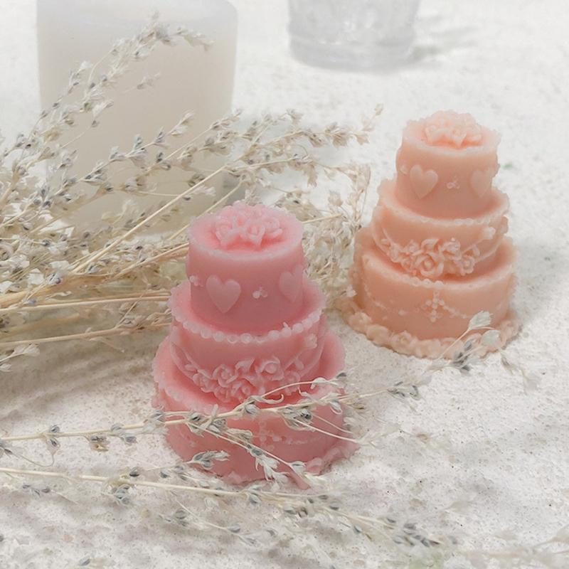 Biscuit Mould Three-Layer-Cake Shape Cake Mold DIY Household Baking Supplies