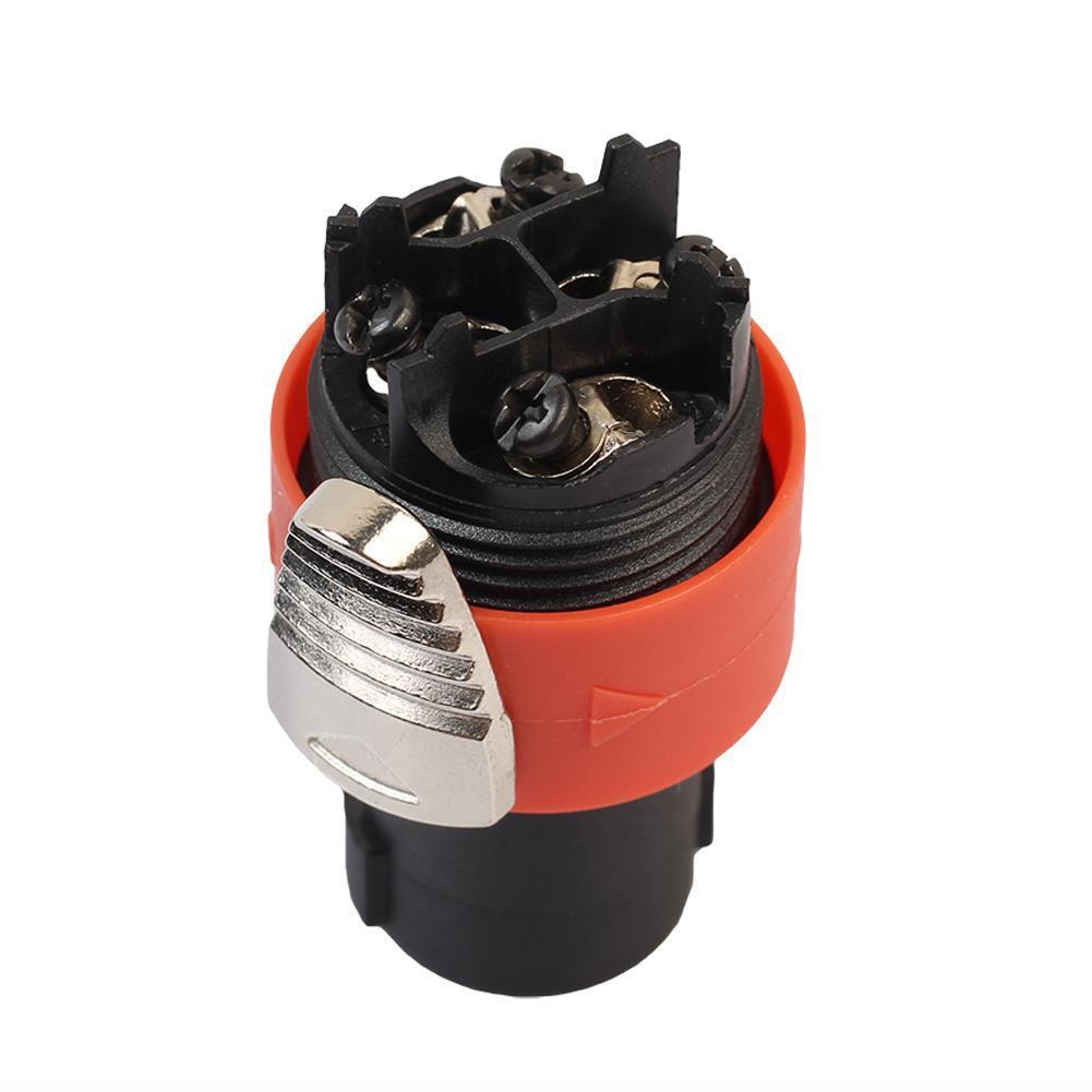 4-Pole Male Audio Cable Connector Plug for Cable NEUTRIK NL4FC
