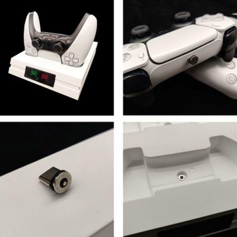 Handle Fast Charger Type-C USB Dual Charging Dock Station for PS5 Controller
