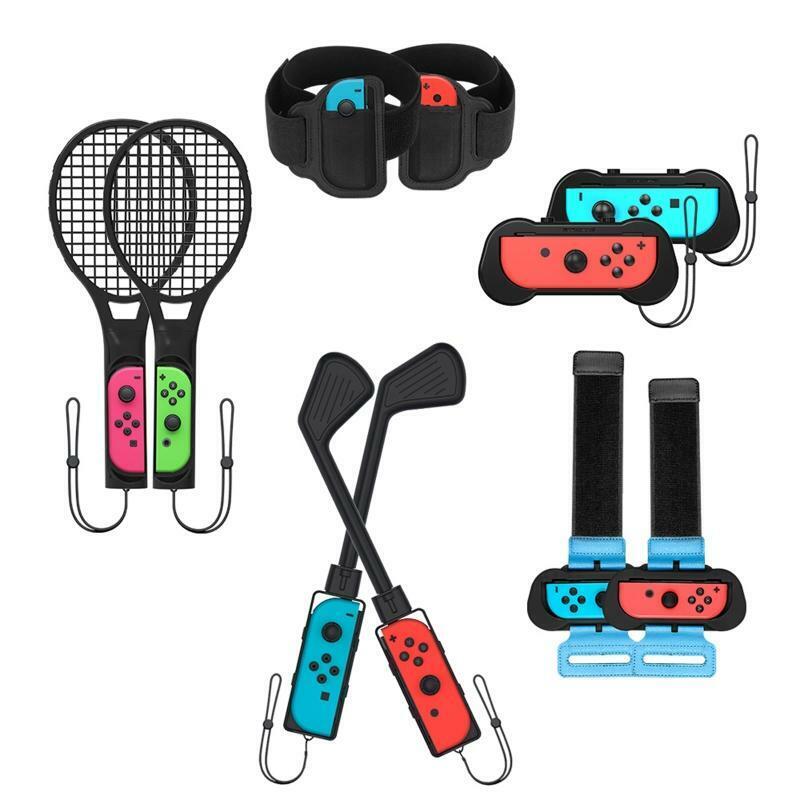 Smooth Design Switch Sports Accessories Bundle forNintendo Switch &OLED Game