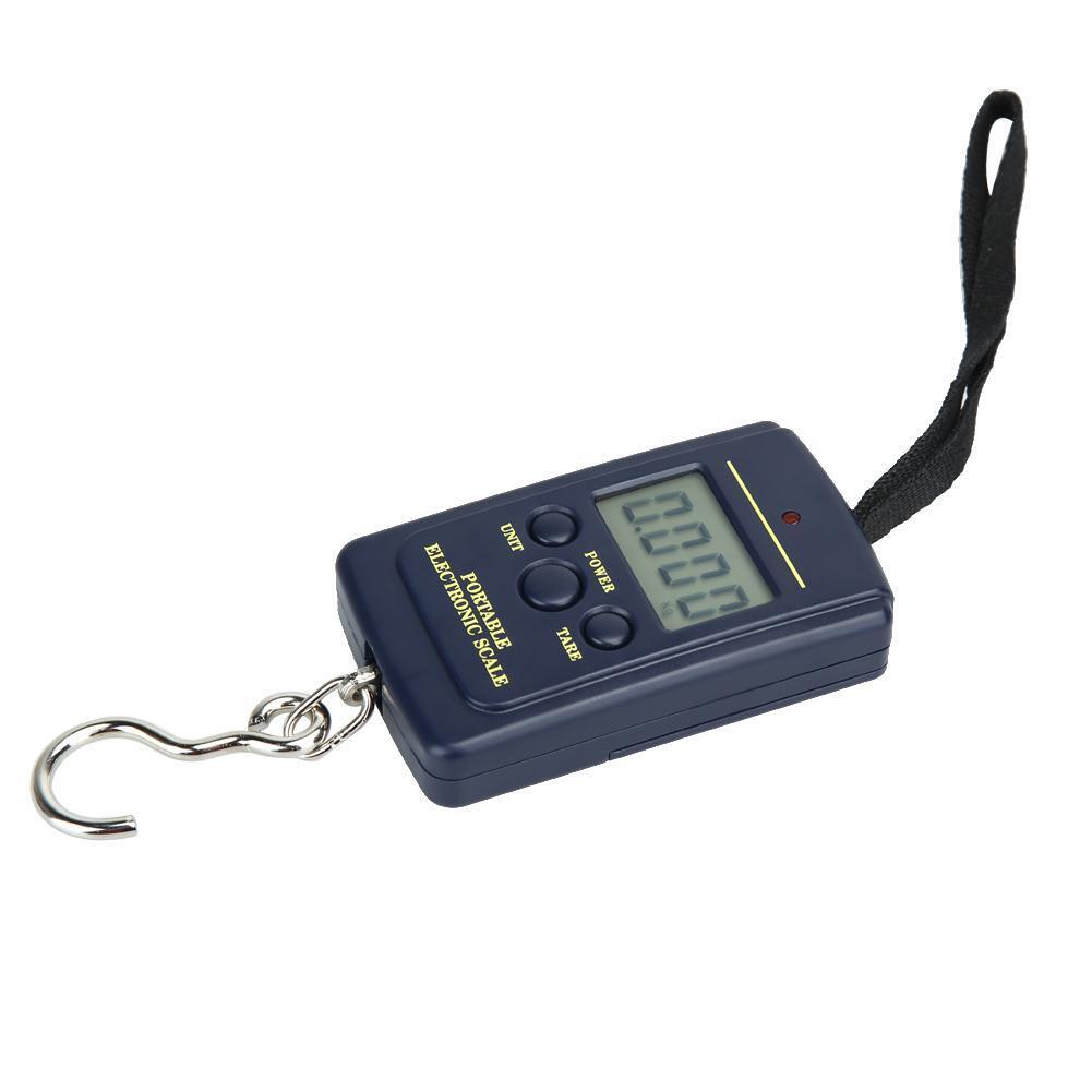 Portable 40kg/10g Electronic Hanging Fishing Digital Pocket Hook Scale