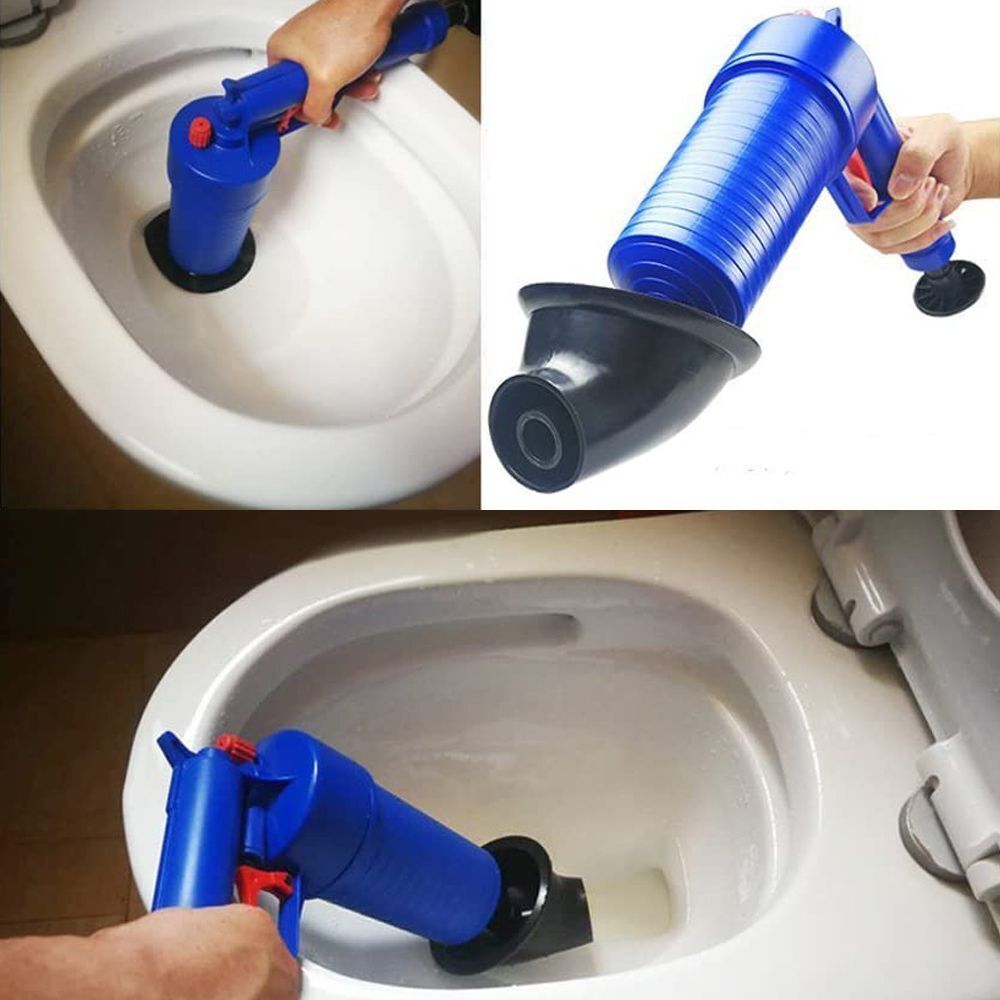 Pump for Bath Toilets Air Power Drain Cleaners Cleaning Tools Drain Blaster