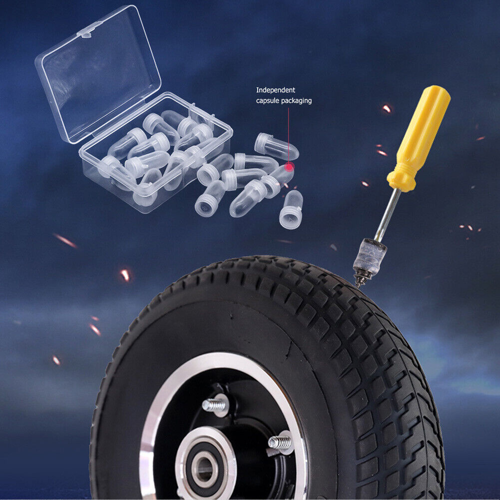 10pcs Universal Bicycle Vacuum Tire Repair Nails Set Tubeless Rubber Nails