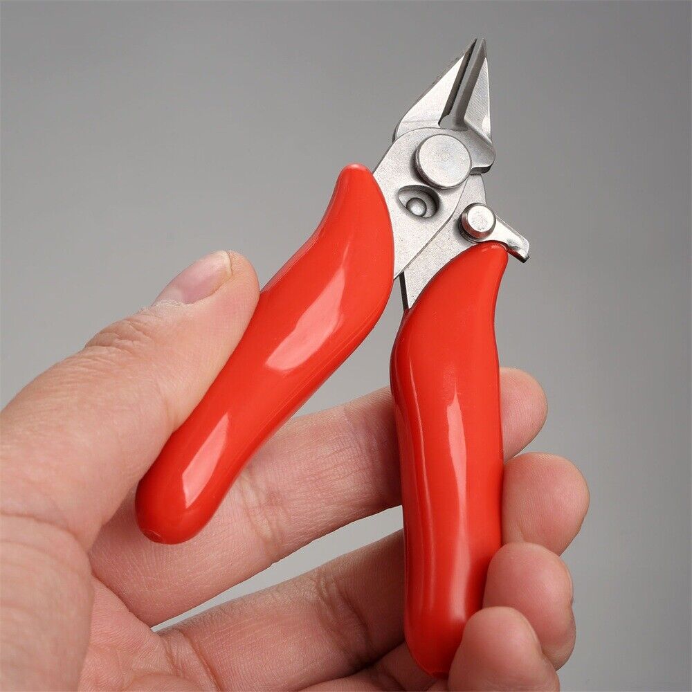 1×Electrical Cutter Plier Wire Cable Cutter 3.5 inch Mini Pliers Non-slip Handle