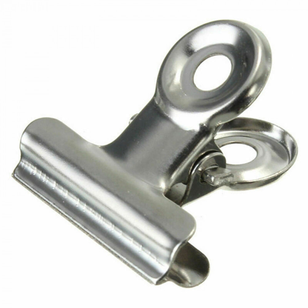 10X Spring Binder Clips Bulldog Clip Paper File Clamps Money Letter Storage 20mm