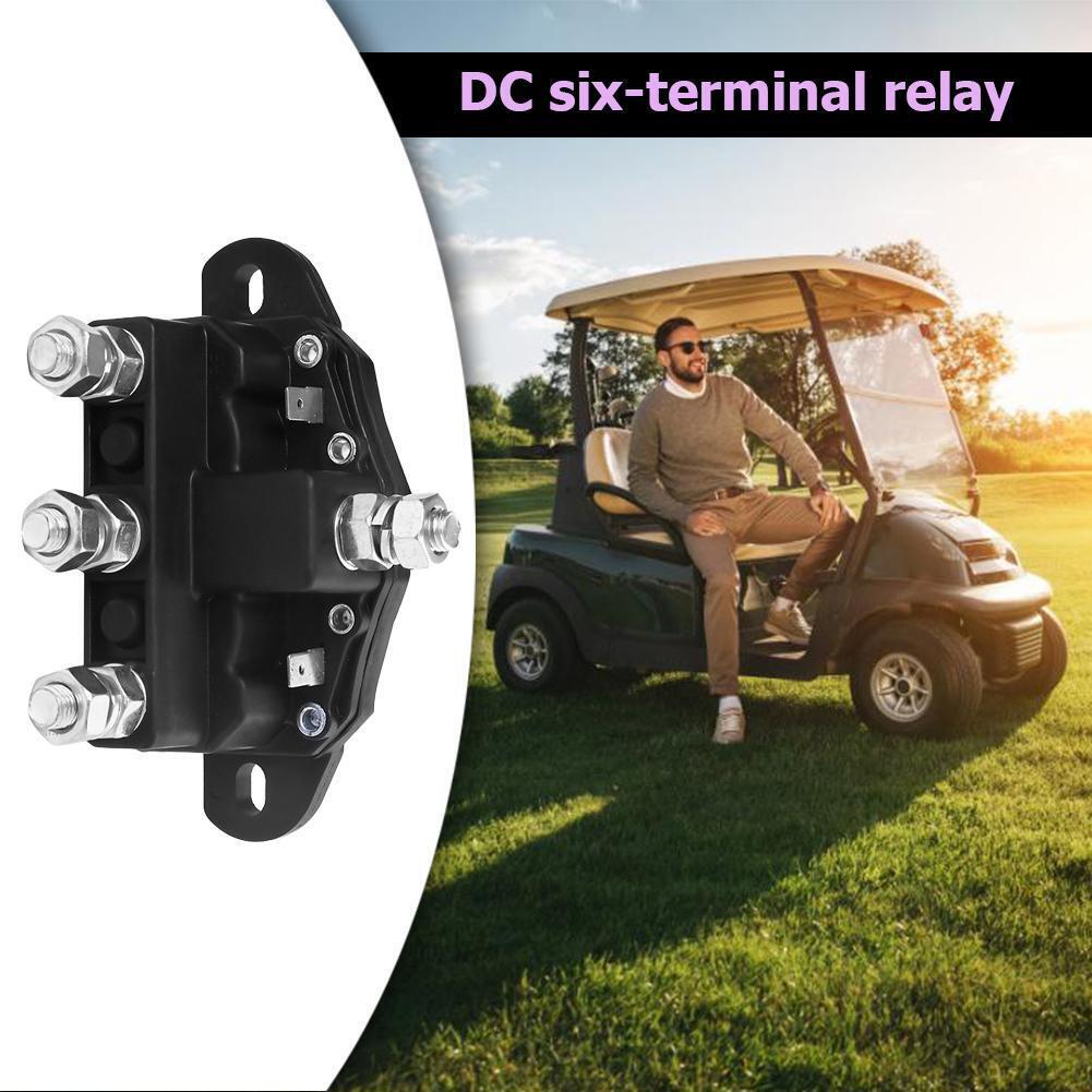 6 Post Relay Winch Motor Reversing Solenoid Switch for Construction Truck