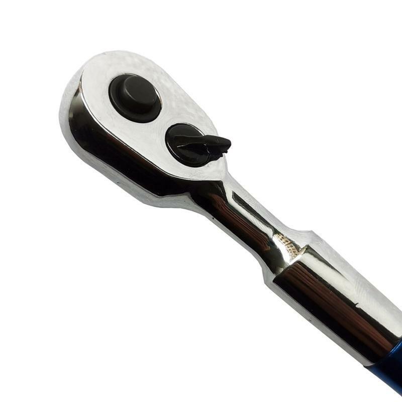 14 Pcs 1/4" Mini Ratchet Wrench with Socket Bits Set Bicycle Maintenance Tools
