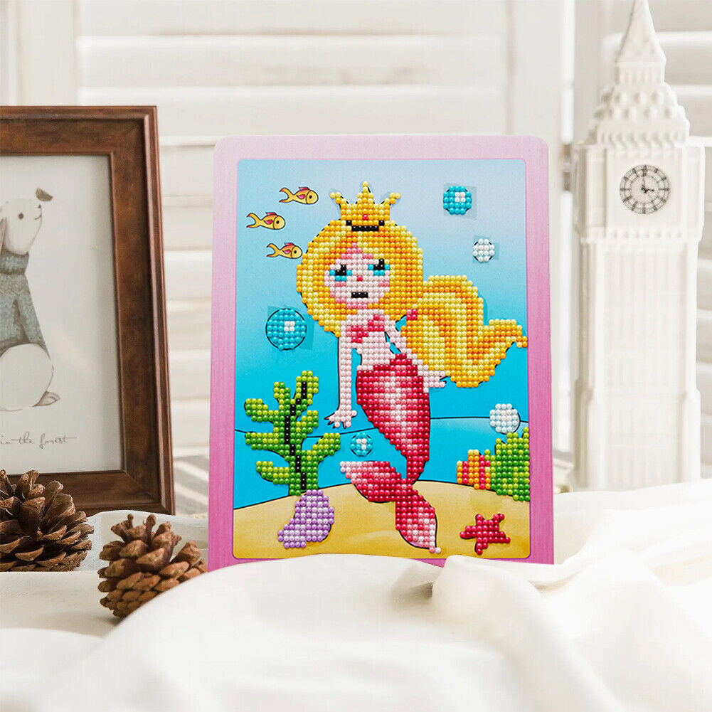 DIY Partial Round Drill Diamond Painting Cartoon Cardboard Drawing (SM014)