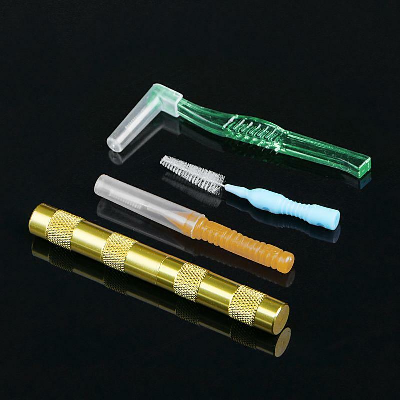 New Airbrush Spray Gun Nozzle Cleaning Repair Tool Kit Needle&Brush Set