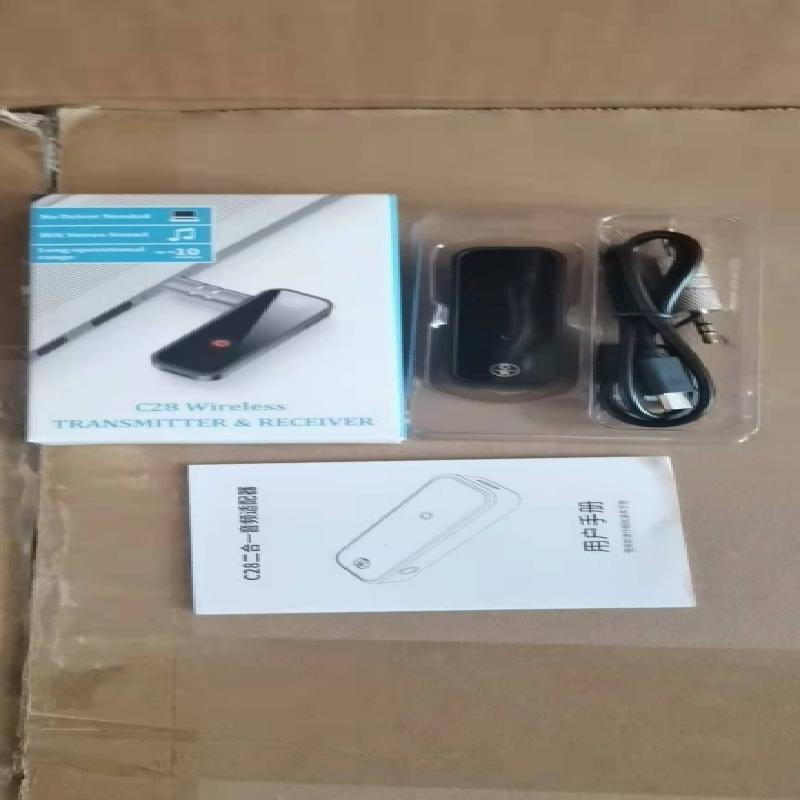 BT-compatible 5.0 Wireless Stereo Adapter Audio Transmitter Receiver for Car TV