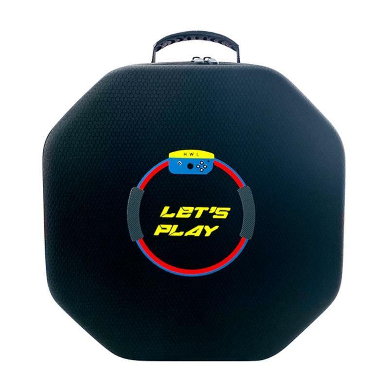 Black EVA Fitness Ring Packet for Switch Ring Fit Adventure Game Accessories