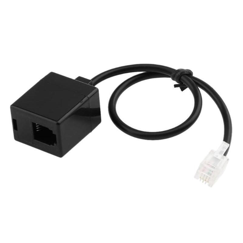 Audio Headset Adapter Extension Cable RJ9 4P4C Male To RJ9 4P4C Female Converter