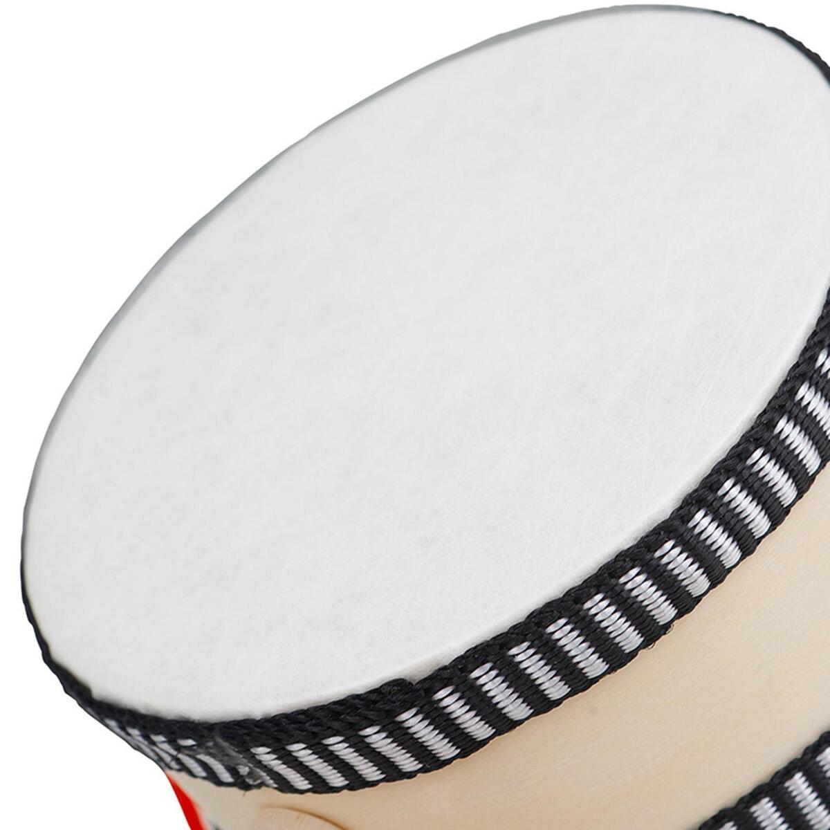 Wooden Rattle Drum Chinese Traditional Spin for Early Education Newborn